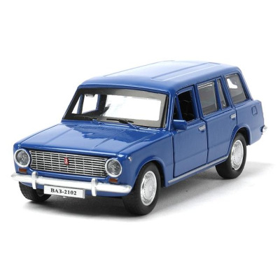 Машинка металлическая ВАЗ-2102 Жигули Технопарк 2102-12-BU2 01